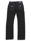 【送料無料】TRUE RELIGION RICKY SUPER T STRAIGHT RINSE BLACK