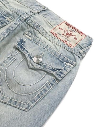 画像5: 【送料無料】TRUE RELIGION BOBBY DISTRESS SUPER T BGY L CLEARWATER W