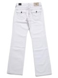 【送料無料】TRUE RELIGION RICKY FLAP STRAIGHT OPTIC WHITE