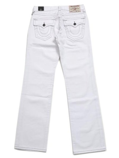 画像1: 【送料無料】TRUE RELIGION RICKY FLAP STRAIGHT OPTIC WHITE