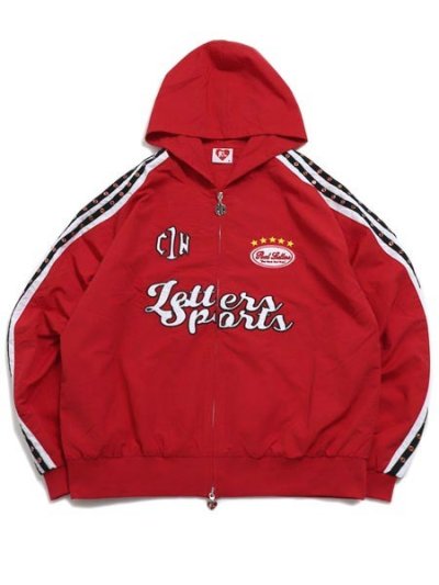 画像1: 【送料無料】RED LETTERS C1N ZIP UP NYLON JACKET