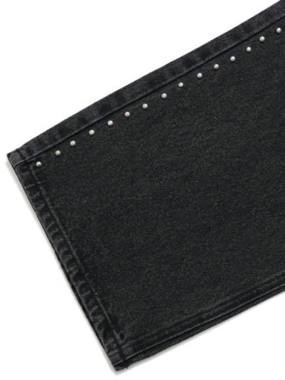 画像6: 【送料無料】FUBU STUDS DENIM PANTS BLACK