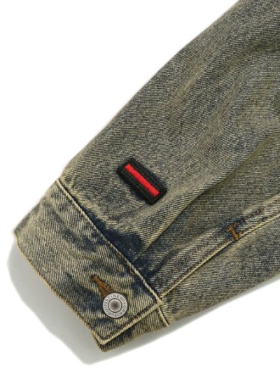 画像8: 【送料無料】FUBU STUDS DENIM JACKET BROWN