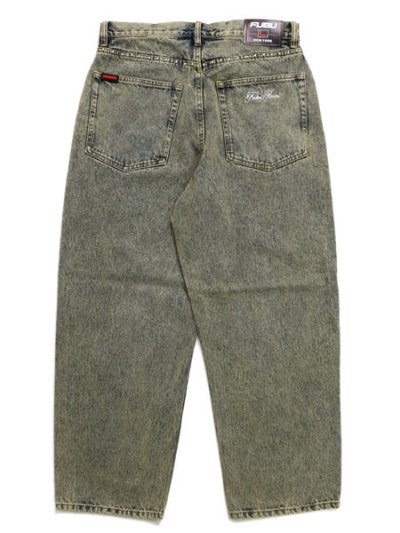 画像2: 【送料無料】FUBU STUDS DENIM PANTS BROWN