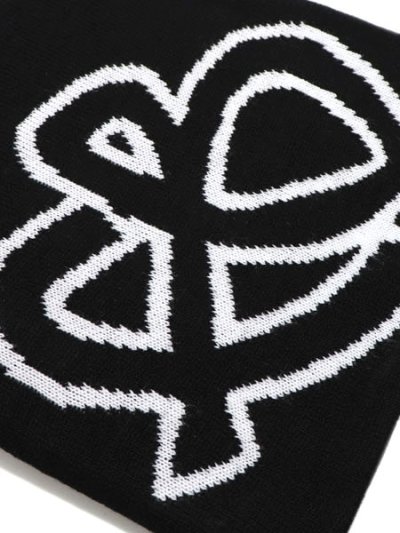 画像3: FUBU FB BEANIE BLACK/WHITE