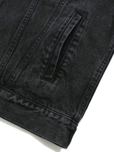 画像4: 【送料無料】FUBU STUDS DENIM JACKET BLACK