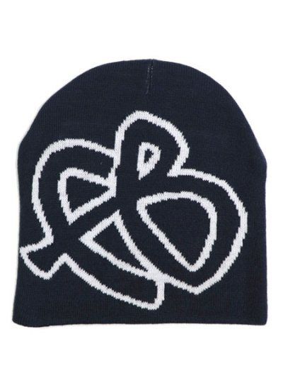 画像1: FUBU FB BEANIE NAVY