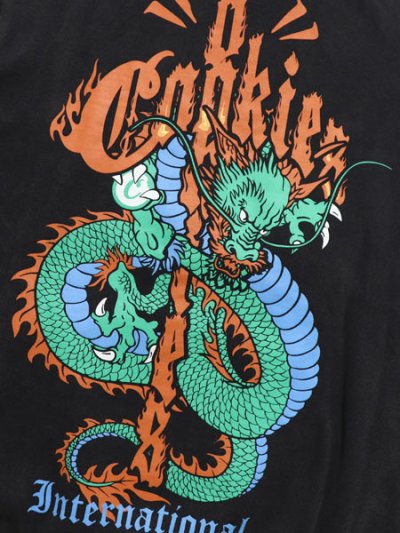 画像7: 【送料無料】COOKIES CLOTHING WORLD ON FIRE PULLOVER HOODIE BLACK