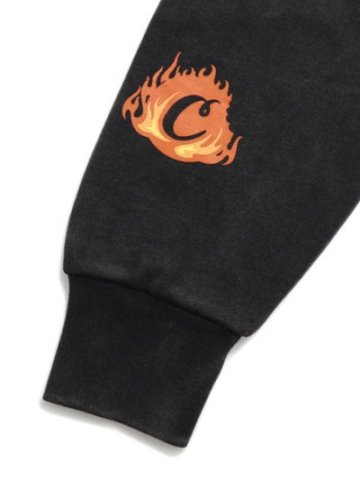 画像10: 【送料無料】COOKIES CLOTHING WORLD ON FIRE PULLOVER HOODIE BLACK