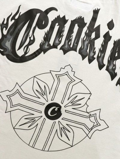 画像4: COOKIES CLOTHING WORLD ON FIRE LS KNIT TOP NATURAL