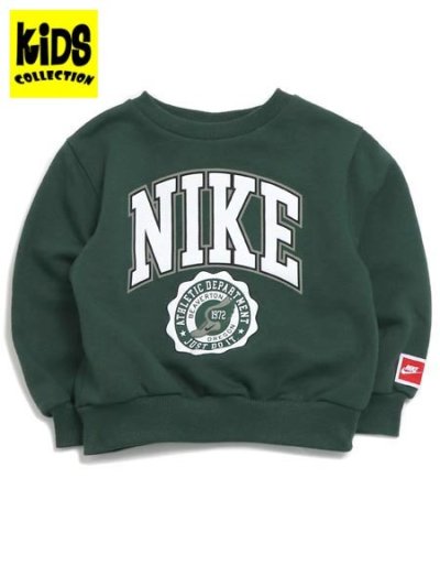 画像1: 【KIDS】NIKE TD B NSW P.E. GFX CREW-FIR