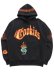 画像1: 【送料無料】COOKIES CLOTHING WORLD ON FIRE PULLOVER HOODIE BLACK (1)