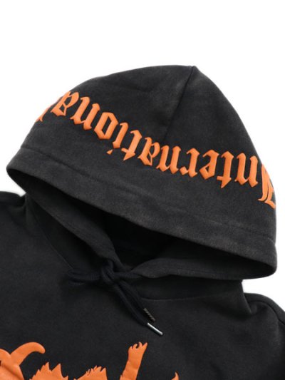 画像8: 【送料無料】COOKIES CLOTHING WORLD ON FIRE PULLOVER HOODIE BLACK