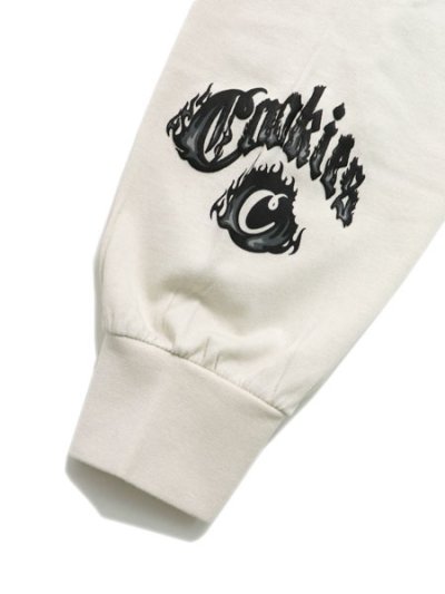 画像7: COOKIES CLOTHING WORLD ON FIRE LS KNIT TOP NATURAL