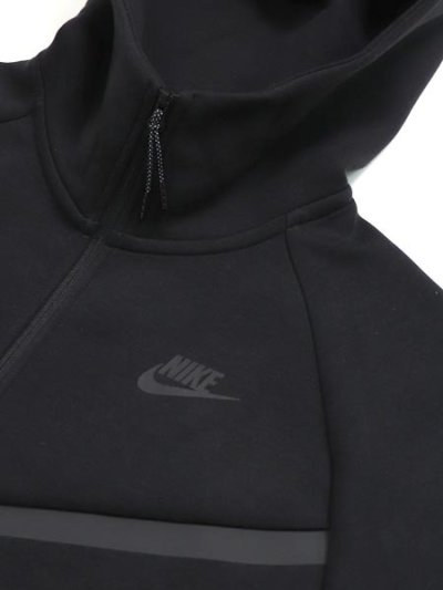 画像3: 【送料無料】NIKE WMNS NSW TECH FLEECE WR FZ HDY 2-BLACK