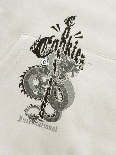 画像4: 【送料無料】COOKIES CLOTHING WORLD ON FIRE PULLOVER HOODIE NATURAL