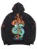 画像2: 【送料無料】COOKIES CLOTHING WORLD ON FIRE PULLOVER HOODIE BLACK (2)