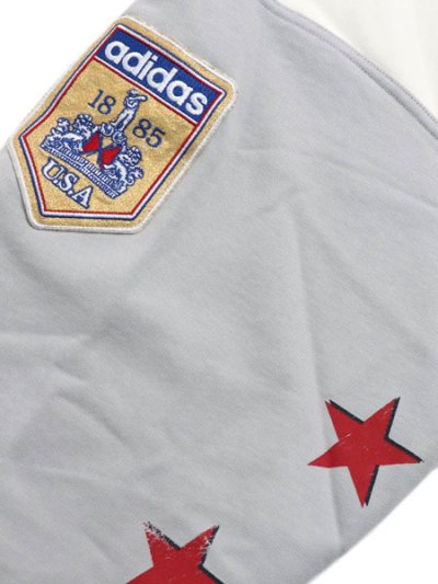 画像6: 【送料無料】ADIDAS WMNS BASEBALL SWEATSHIRT-GREY TWO/CLOUD W