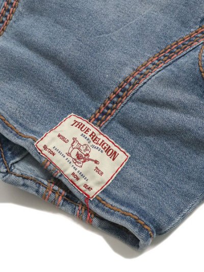 画像5: 【送料無料】TRUE RELIGION W SUPER QT DENIM VEST PEAK SPOT