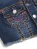 画像4: 【送料無料】TRUE RELIGION W CROPPED SUPER T DENIM VEST TWILIGHT TEAL