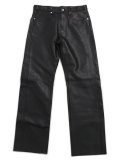 【送料無料】SCHOTT LOT.025 LEATHER PANTS BLACK