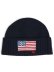 画像1: 【送料無料】POLO RALPH LAUREN RL FLAG BEANIE COLLECTION NAVY (1)