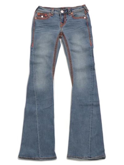 画像2: 【送料無料】TRUE RELIGION W JOEY LR SUPER QT FLAP FLARE PEAK SPOT