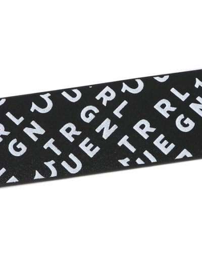 画像3: 【送料無料】TRUE RELIGION HORSESHOE BUCKLE PRINT BELT BLACK