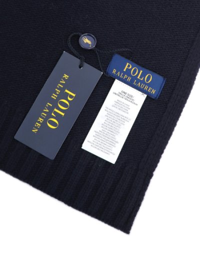 画像4: 【送料無料】 POLO RALPH LAUREN  RL FLAG SCARF COLLECTION NAVY