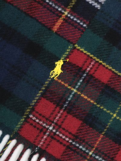 画像3: 【送料無料】POLO RALPH LAUREN PATCHWORK PLAID SCARF RED MULTI