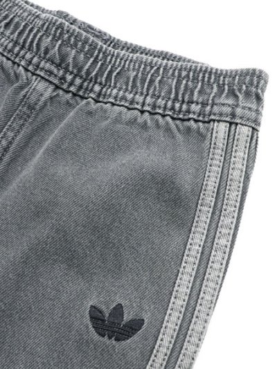 画像10: 【KIDS】ADIDAS KIDS DENIM L/S TEE SET-WHITE/BLACK