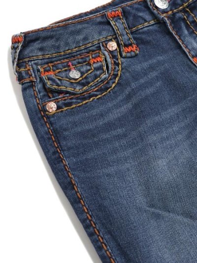 画像3: 【送料無料】TRUE RELIGION W BILLIE LR SUPER T STR TWILIGHT TEAL