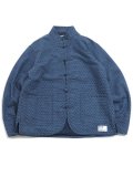 【送料無料】SCHOTT SASHIKO CHINA JACKET BLUE