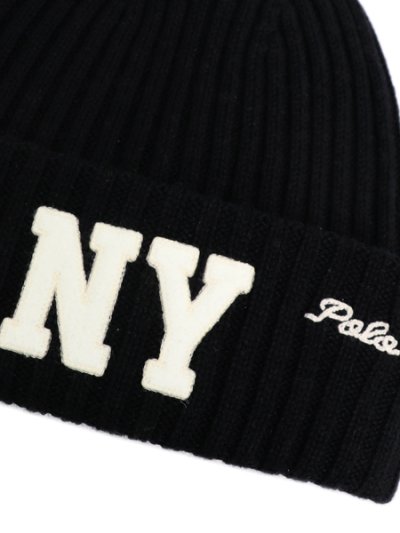 画像3: 【送料無料】POLO RALPH LAUREN POLO NY RIB BEANIE POLO BLACK