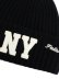 画像3: 【送料無料】POLO RALPH LAUREN POLO NY RIB BEANIE POLO BLACK (3)