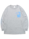 ACAPULCO VACATION LS TEE HEATHER GREY