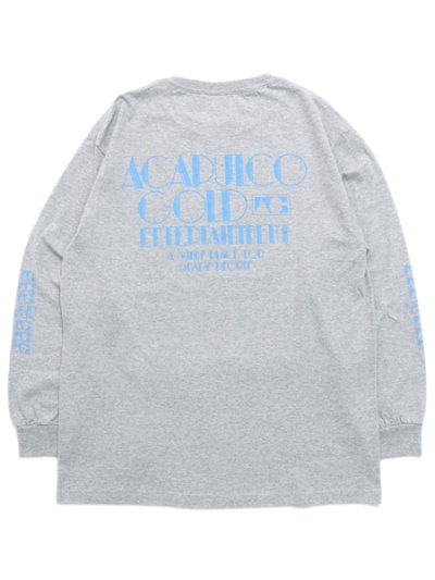 画像2: ACAPULCO VACATION LS TEE HEATHER GREY