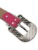 画像5: 【送料無料】B.B.SIMON BROOKLYN ROSE BB PTN SILVER LEATHER BELT