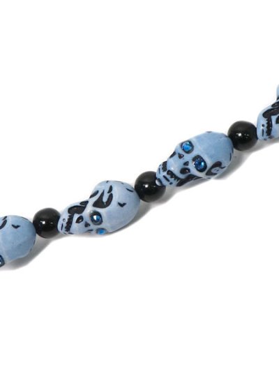 画像3: 【送料無料】B.B.SIMON BEADS PANTS CHAIN BLUE NIGHTMARE
