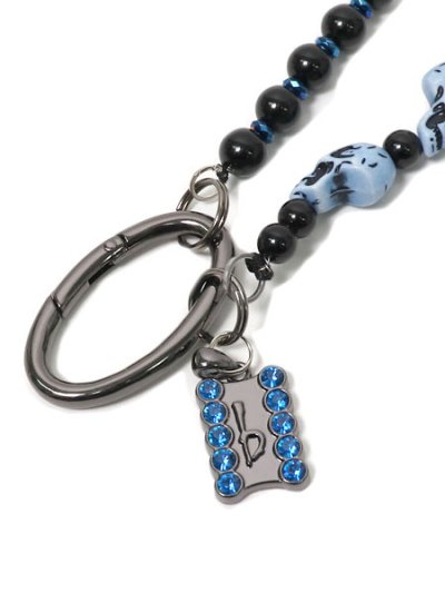 画像5: 【送料無料】B.B.SIMON BEADS PANTS CHAIN BLUE NIGHTMARE