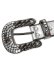 画像3: 【送料無料】B.B.SIMON BROOKLYN SV BB PTN BK CHROME LEATHER BELT