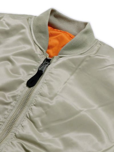 画像3: 【送料無料】ALPHA MA-1 FLIGHT JACKET MINERAL