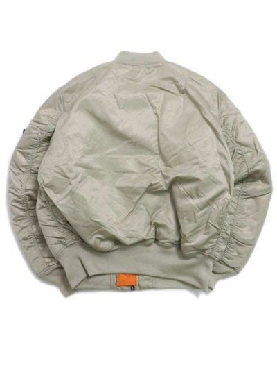 画像2: 【送料無料】ALPHA MA-1 FLIGHT JACKET MINERAL