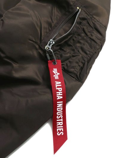 画像6: 【送料無料】ALPHA MA-1 FLIGHT JACKET ESPRESSO