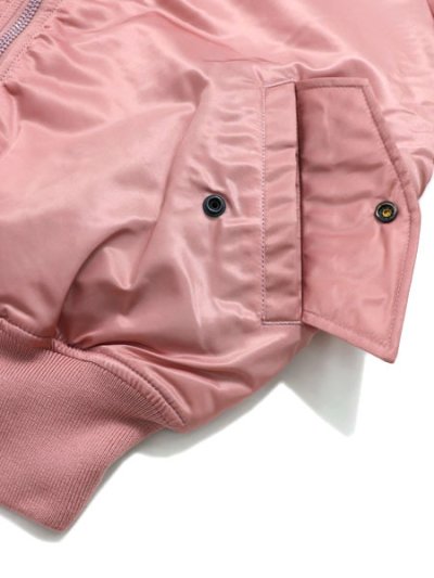 画像5: 【送料無料】ALPHA MA-1 FLIGHT JACKET ROSE
