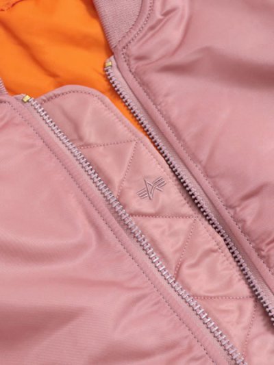 画像4: 【送料無料】ALPHA MA-1 FLIGHT JACKET ROSE
