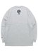画像2: WEST WEAR WS LOGO L/S TEE GRAY/NAVY/WHITE (2)