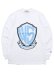 画像1: WEST WEAR WS LOGO L/S TEE WHITE/NAVY/SKY BLUE (1)