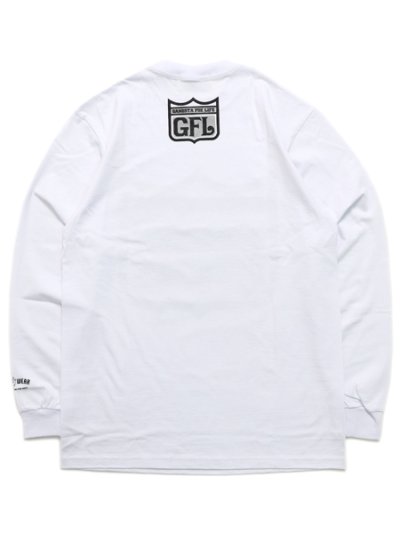 画像2: WEST WEAR GFL LOGO L/S TEE WHITE/BLACK/SILVER
