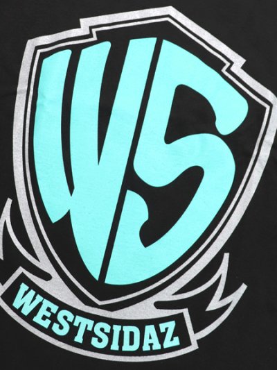 画像3: WEST WEAR WS LOGO L/S TEE BLACK/TIFFANY/SILVER